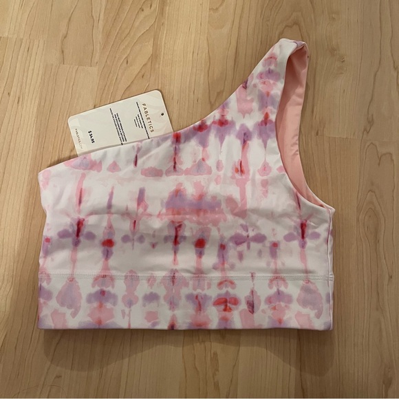 NWT! Fabletics ‘Harlow One Shoulder Reversible Sports Bra’ - Picture 5 of 7